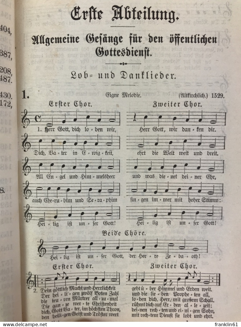 Gesangbuch für die evangel.-lutherische Kirche in Bayern.