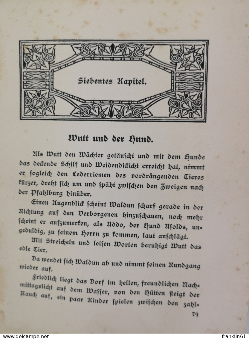 Die Pfahlburg. Mainzer Volks- Und Jugendbücher. Buch 1. - Autres & Non Classés