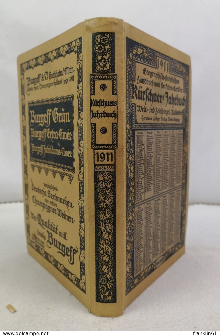 Kürschners Jahrbuch 1911. - Glossaries