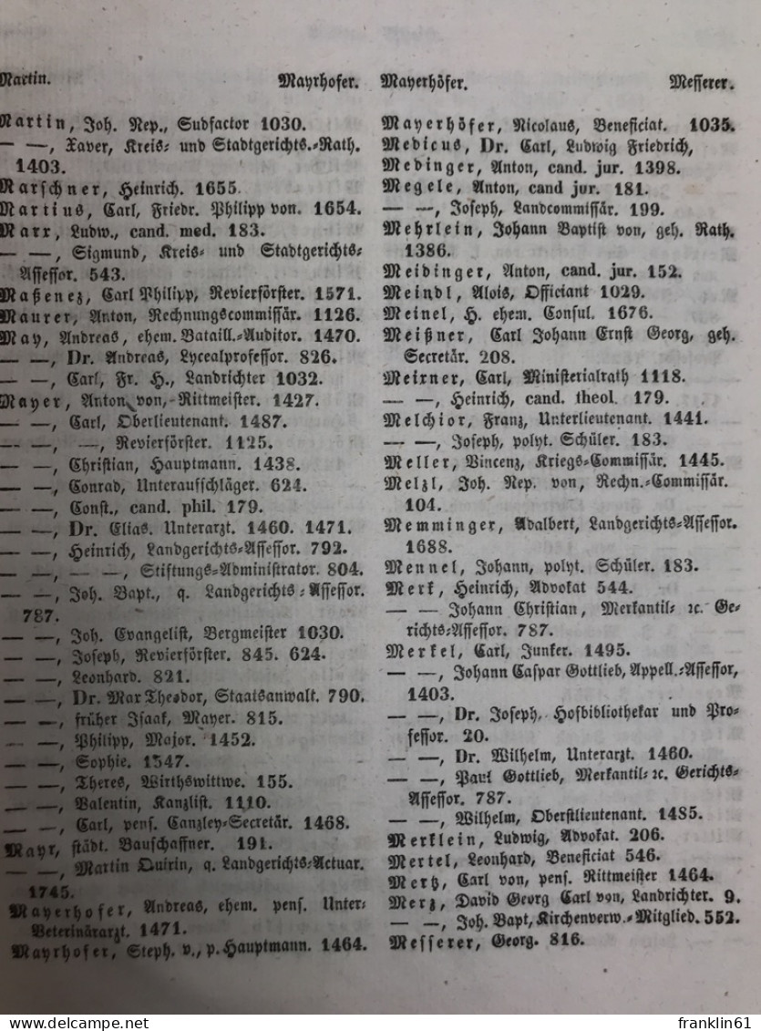 Regierungs-Blatt für das Königreich Bayern 1853.