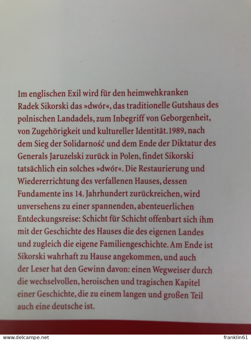 Das Polnische Haus : Die Geschichte Meines Landes. - Biographien & Memoiren