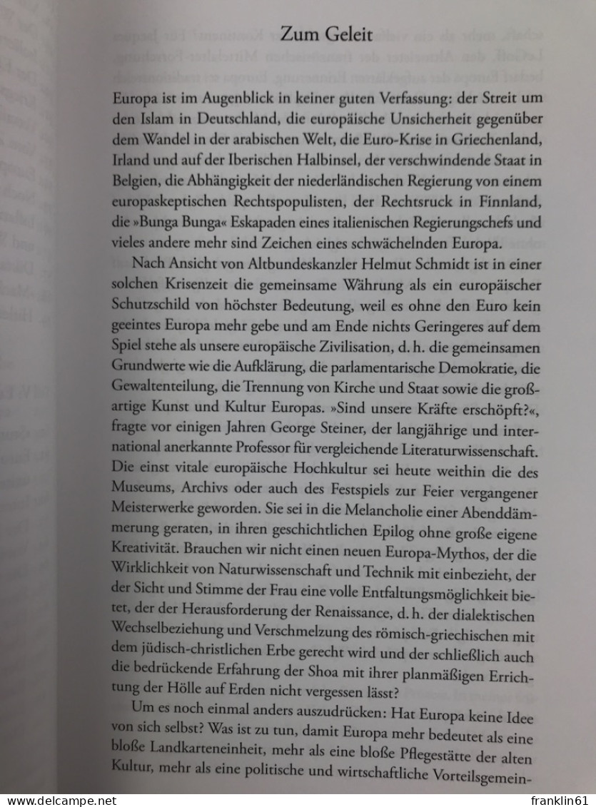 Blicke Auf Europa : Seine Wurzeln, Sein Stamm, Seine Äste, Seine Krone. - 4. 1789-1914