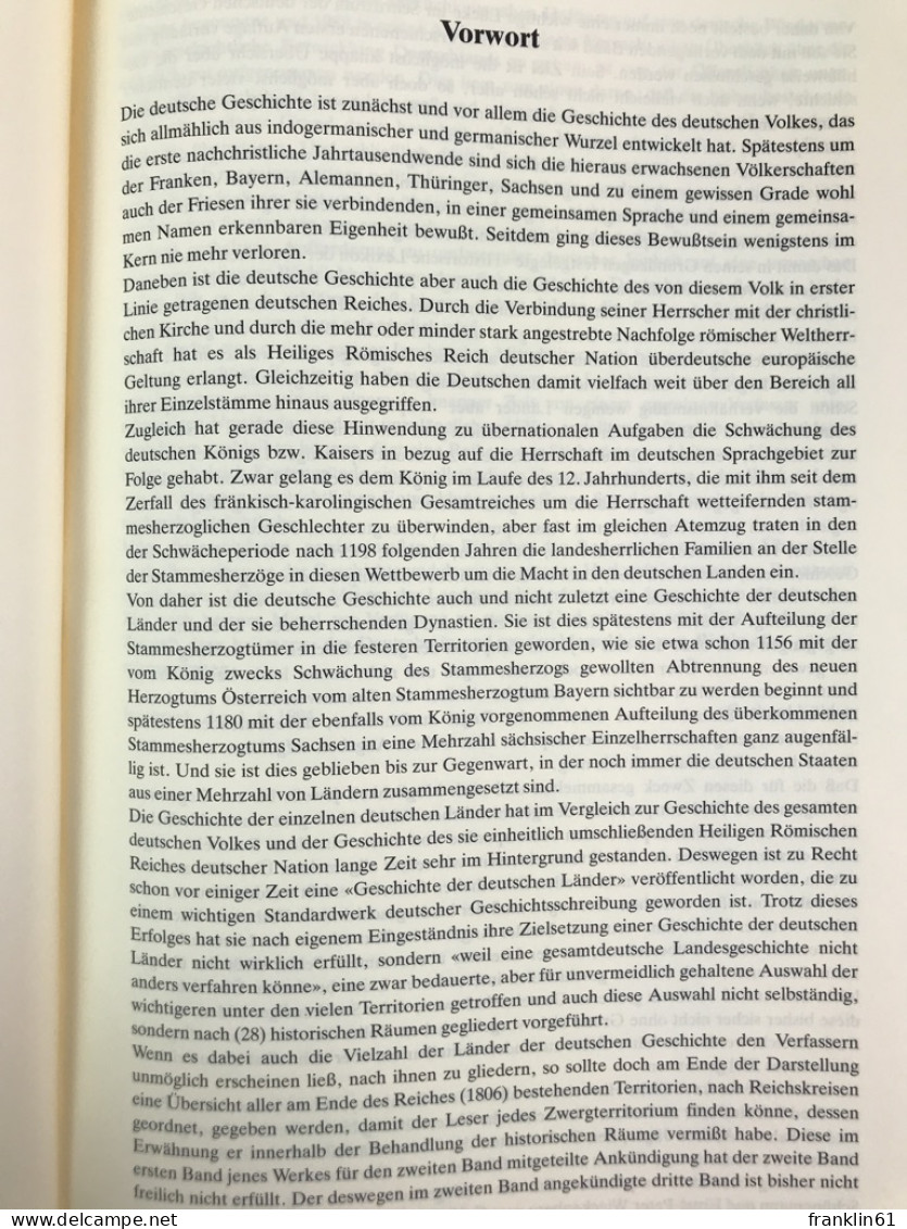 Historisches Lexikon Der Deutschen Länder : Die Deutschen Territorien Und Reichsunmittelbaren Geschlechter Vom - Lexiques