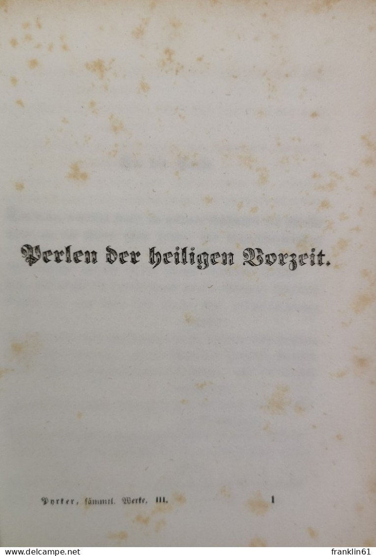 Johann Ladislav Pyrkers sämmtliche Werke.  Erster, zweiter und dritter Band.