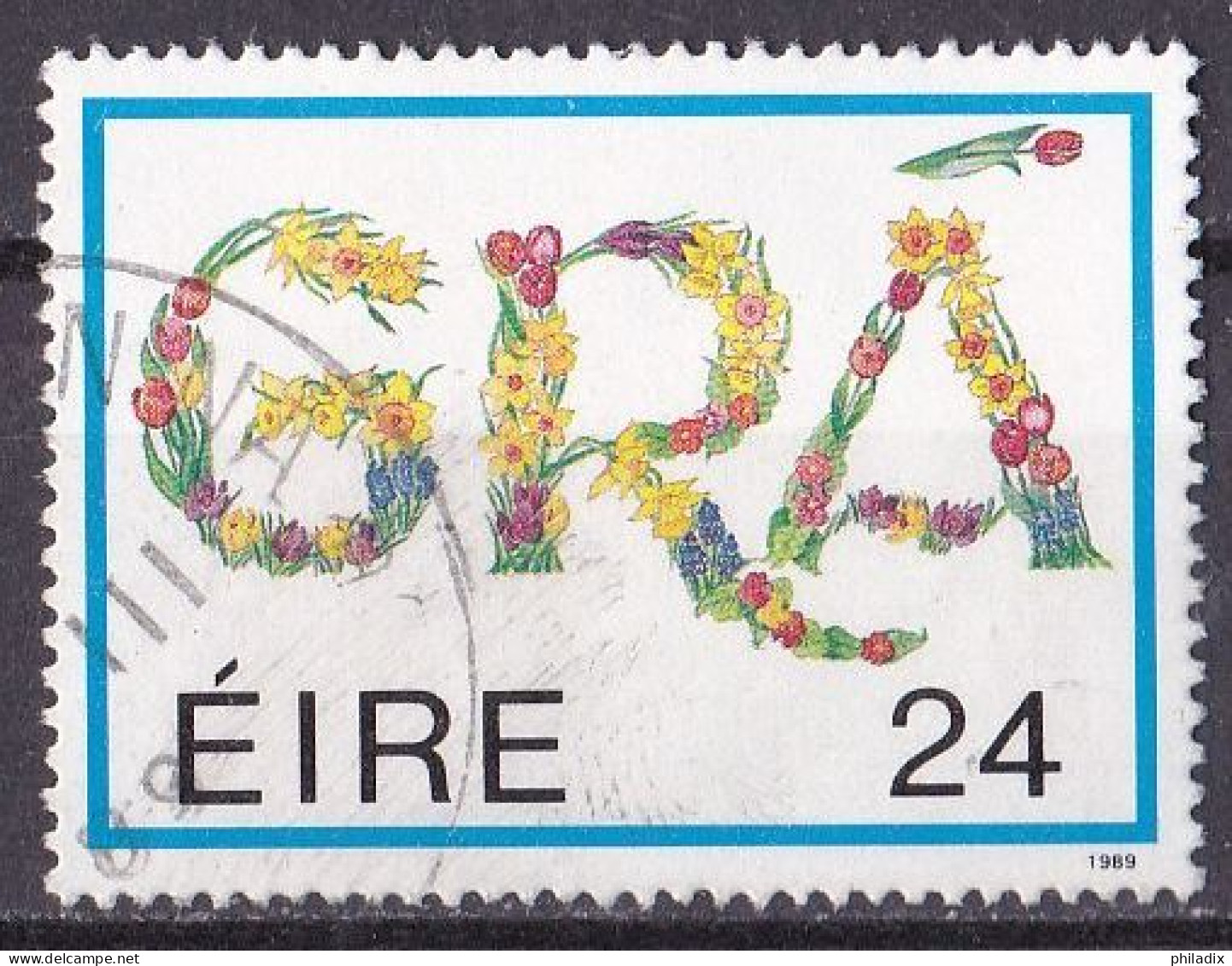 Irland Marke Von 1989 O/used (A1-20) - Usati