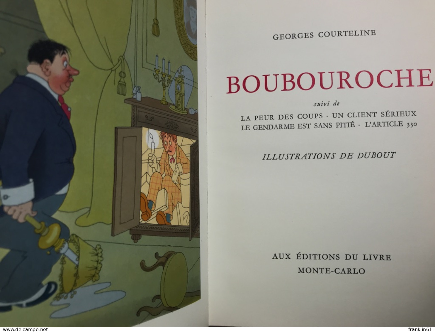 Boubouroche. - Gedichten En Essays
