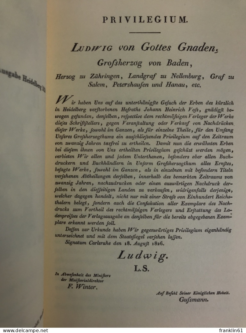 Hymne An Demeter = Hymnos Eis Ten Demetran. - Lyrik & Essays