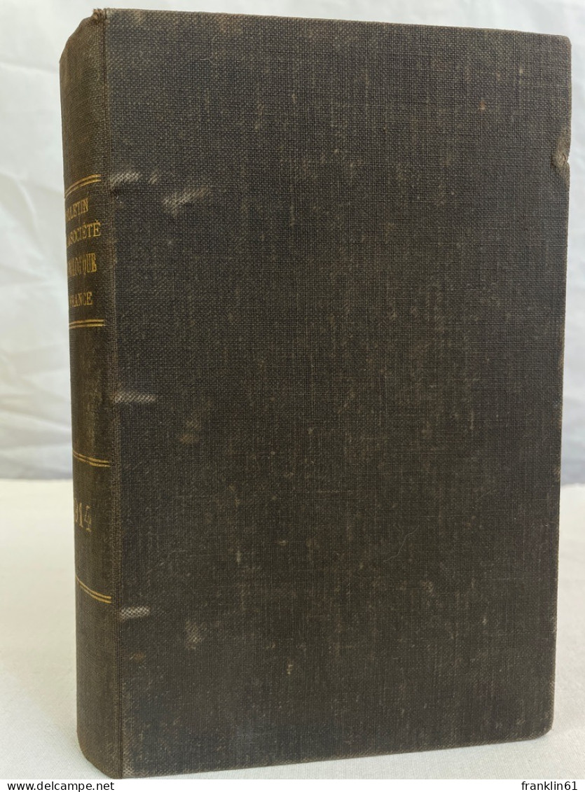 Bulletin De La Société Entomologique De France: 1914. KOMPLETT. - Nature