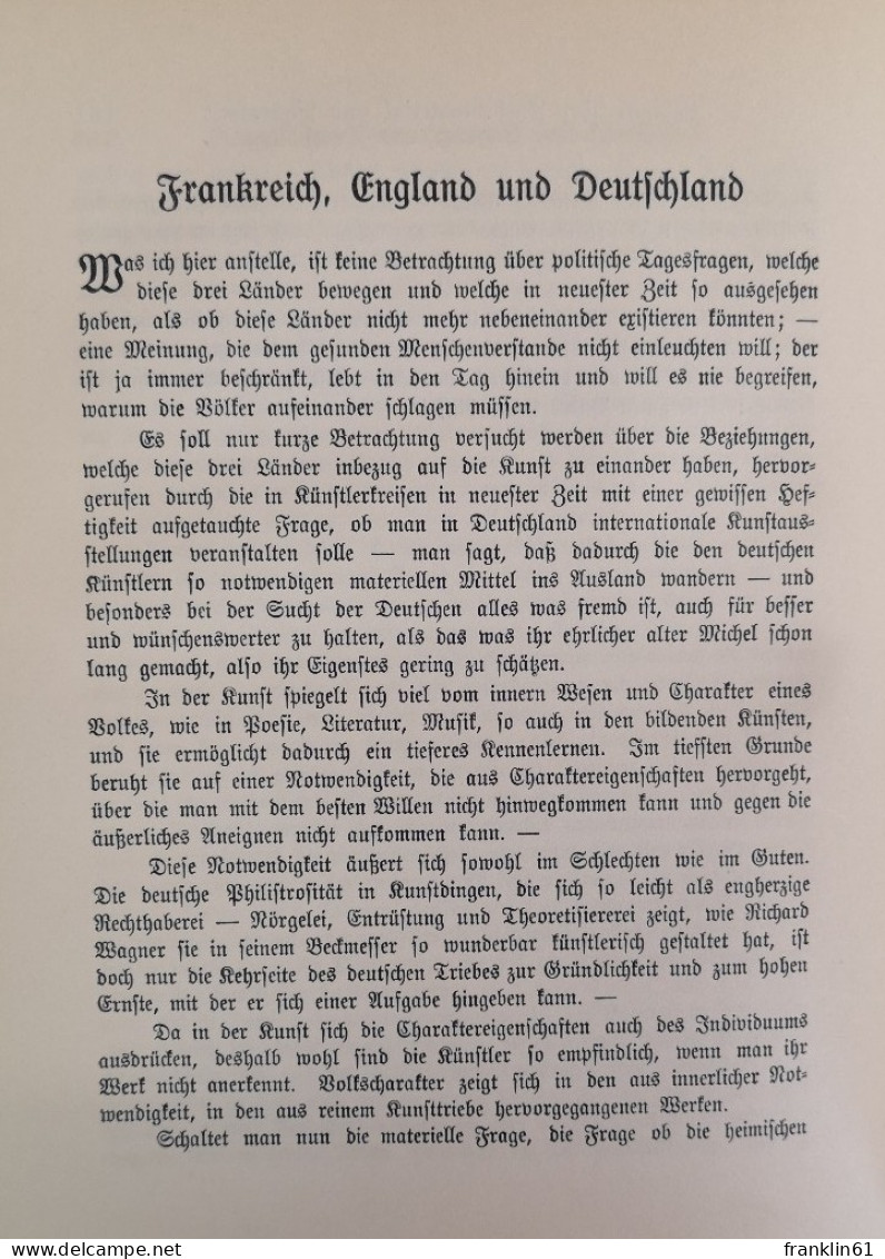 Im Herbste des Lebens. Gesammelte Erinnerungsblätter von Hans Thoma.