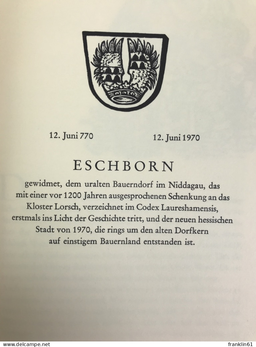 Vom Eschborner Esel, Der Die Cronberger Schlacht Gewann. Eine Alte Mär. - Poésie & Essais