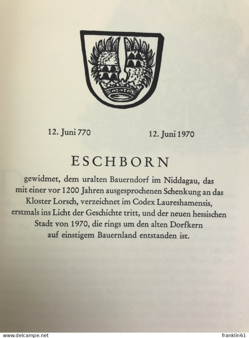 Vom Eschborner Esel, Der Die Cronberger Schlacht Gewann. Eine Alte Mär. - Gedichten En Essays