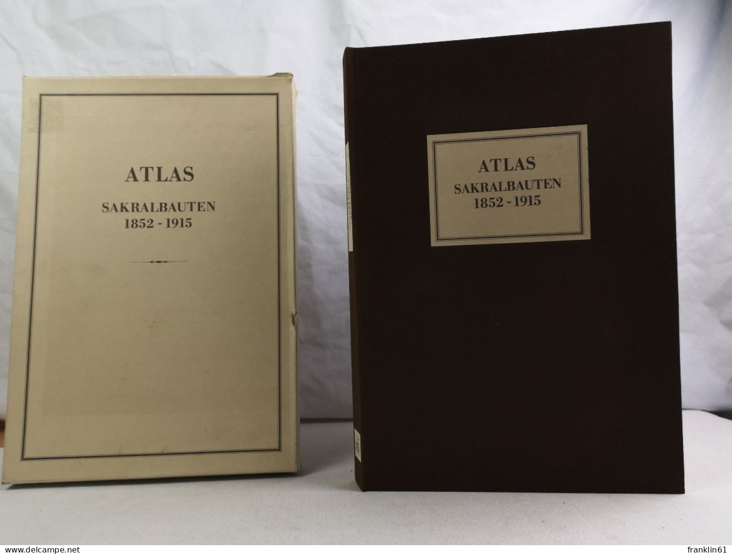 Atlas Sakralbauten 1852-1915. - Architectuur