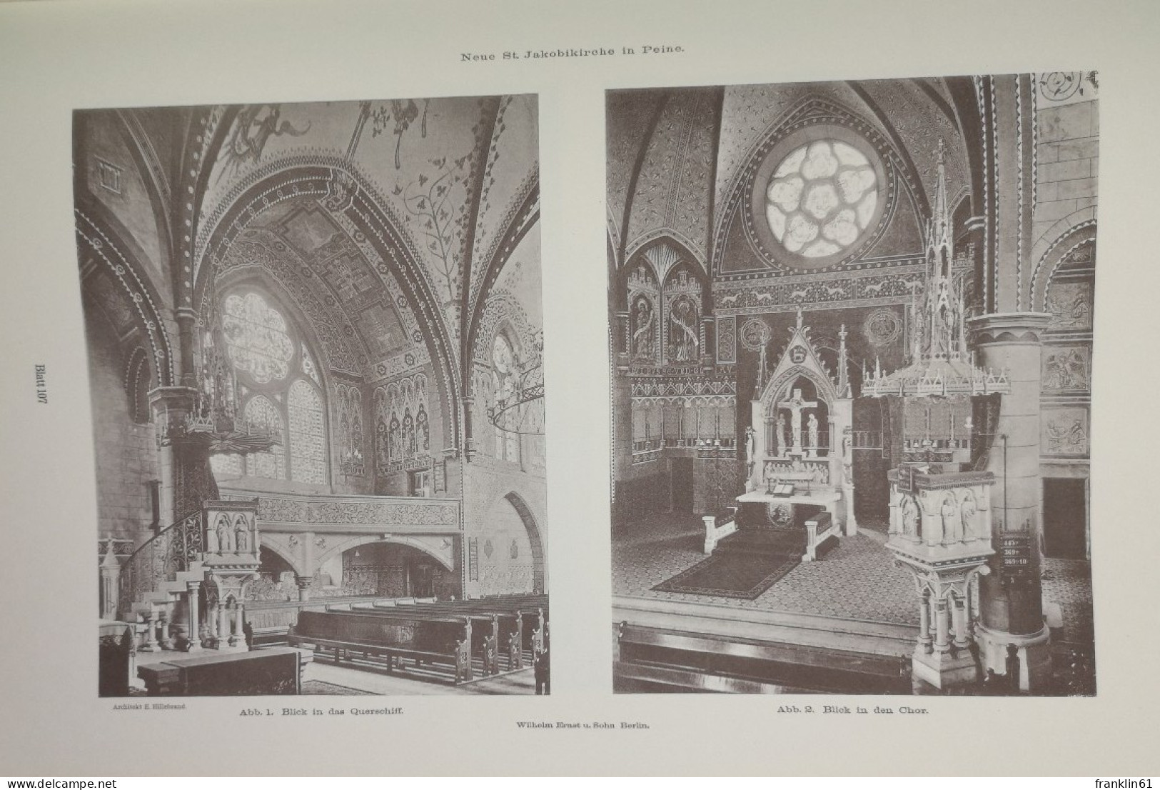 Atlas Sakralbauten 1852-1915. - Arquitectura