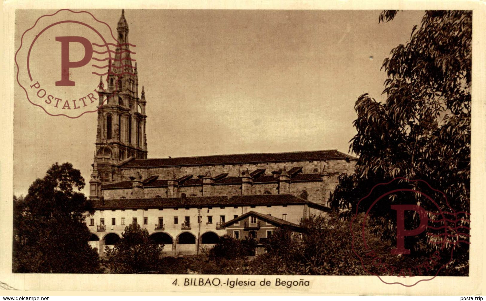VIZCAYA. BILBAO. IGLESIA DE BEGOÑA. - Vizcaya (Bilbao)