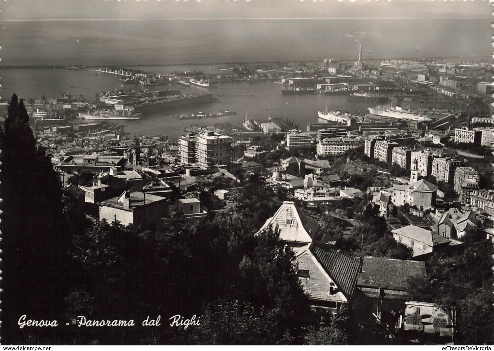 ITALIE - Genova - Panorama Depuis Righi - Carte Postale Ancienne - Genova (Genoa)