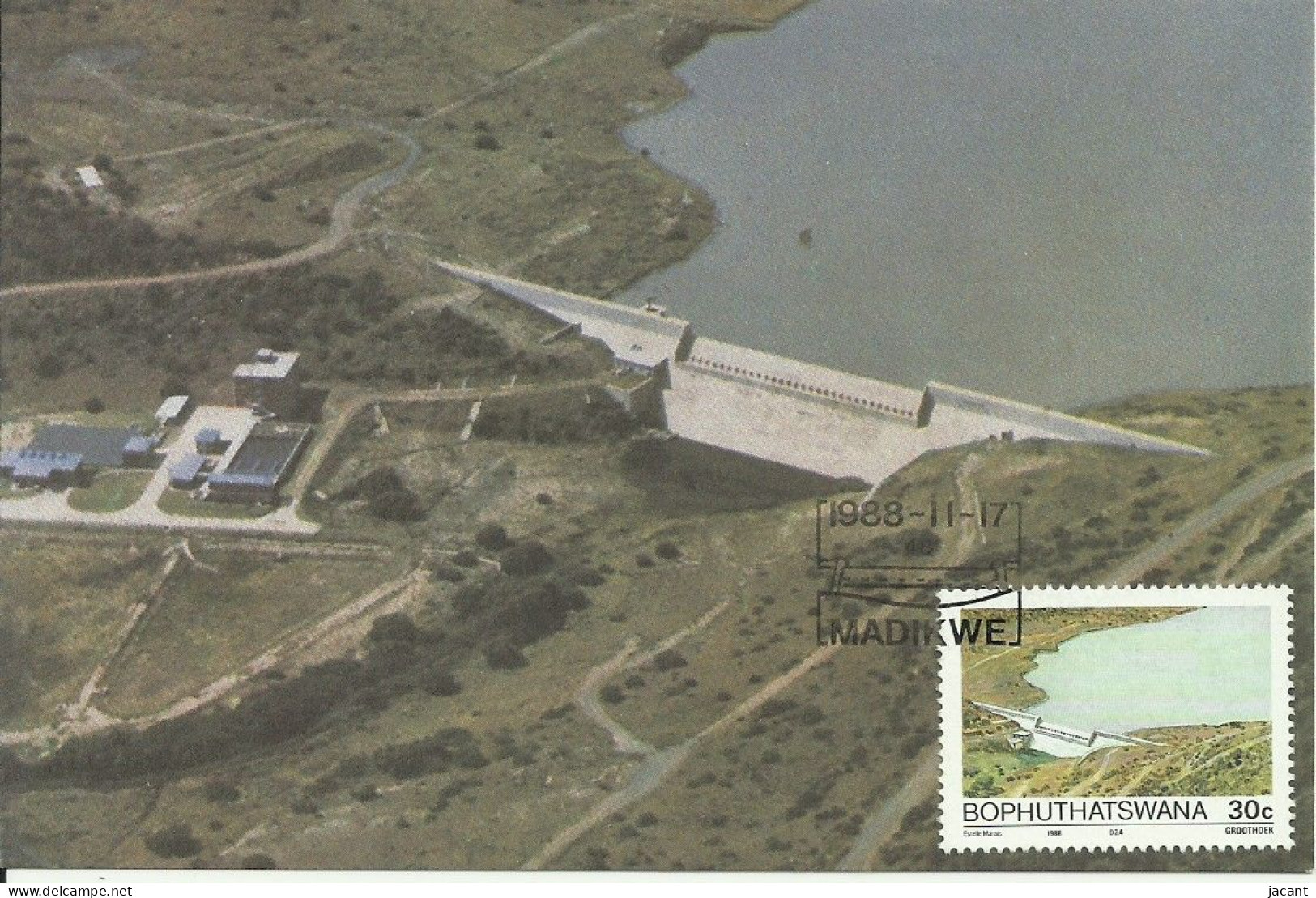 Carte Maximum - Venda - Barrage - Dam - Barragem - Venda
