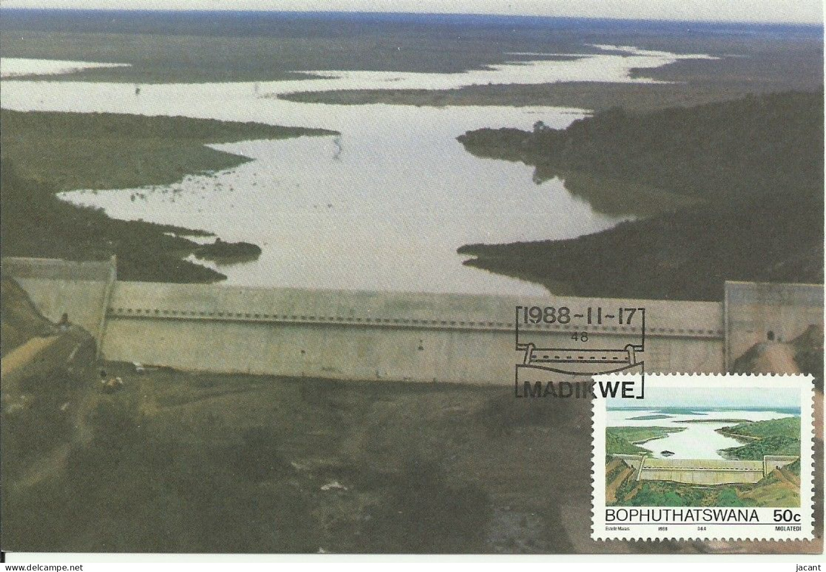 Carte Maximum - Venda - Barrage - Dam - Barragem - Venda