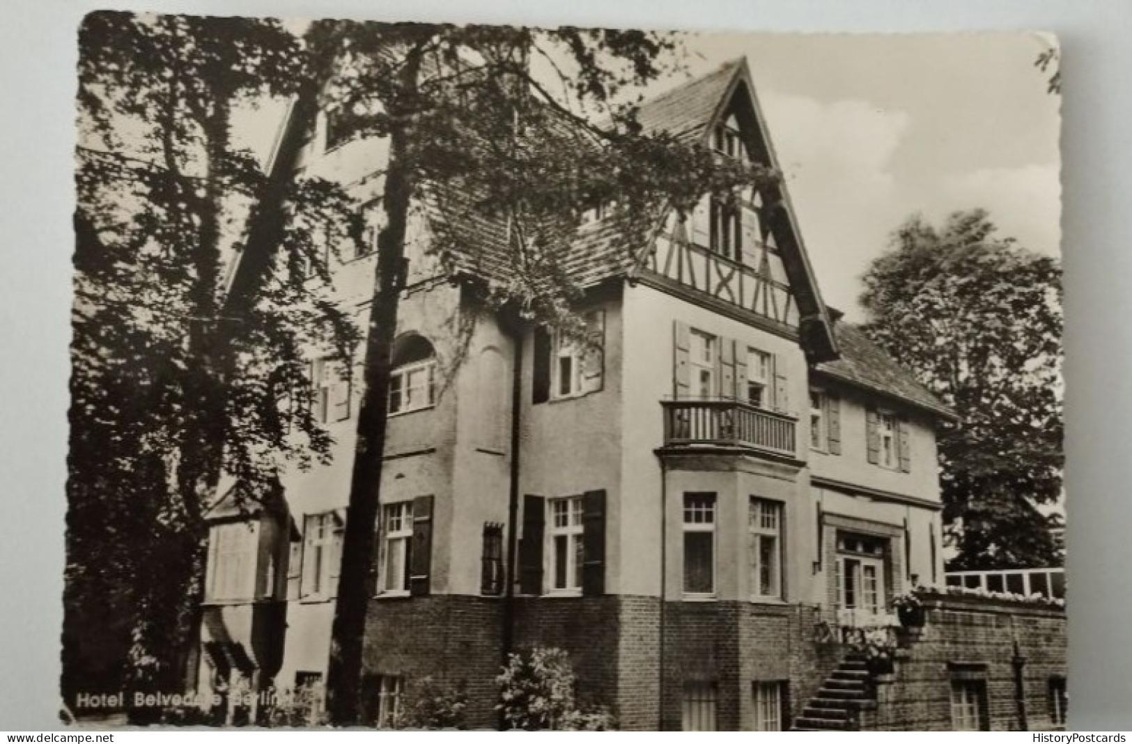 Berlin-Grunewald, Hotel Belvedere, 1960 - Grunewald