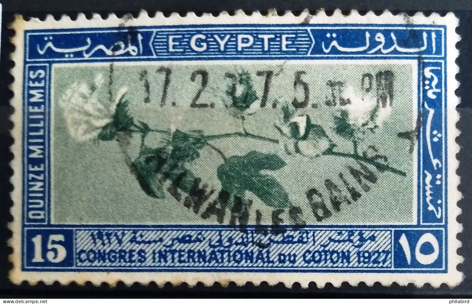 EGYPTE                         N° 117                     OBLITERE - Used Stamps