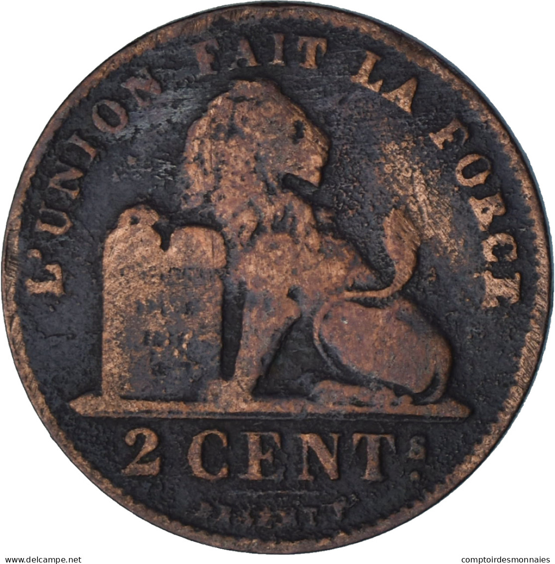 Monnaie, Belgique, Leopold II, 2 Centimes, 1905, TTB, Cuivre, KM:35.1 - 2 Centimes