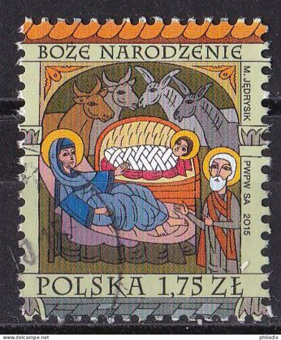 Polen Marke Von 2015 O/used (A1-21) - Oblitérés