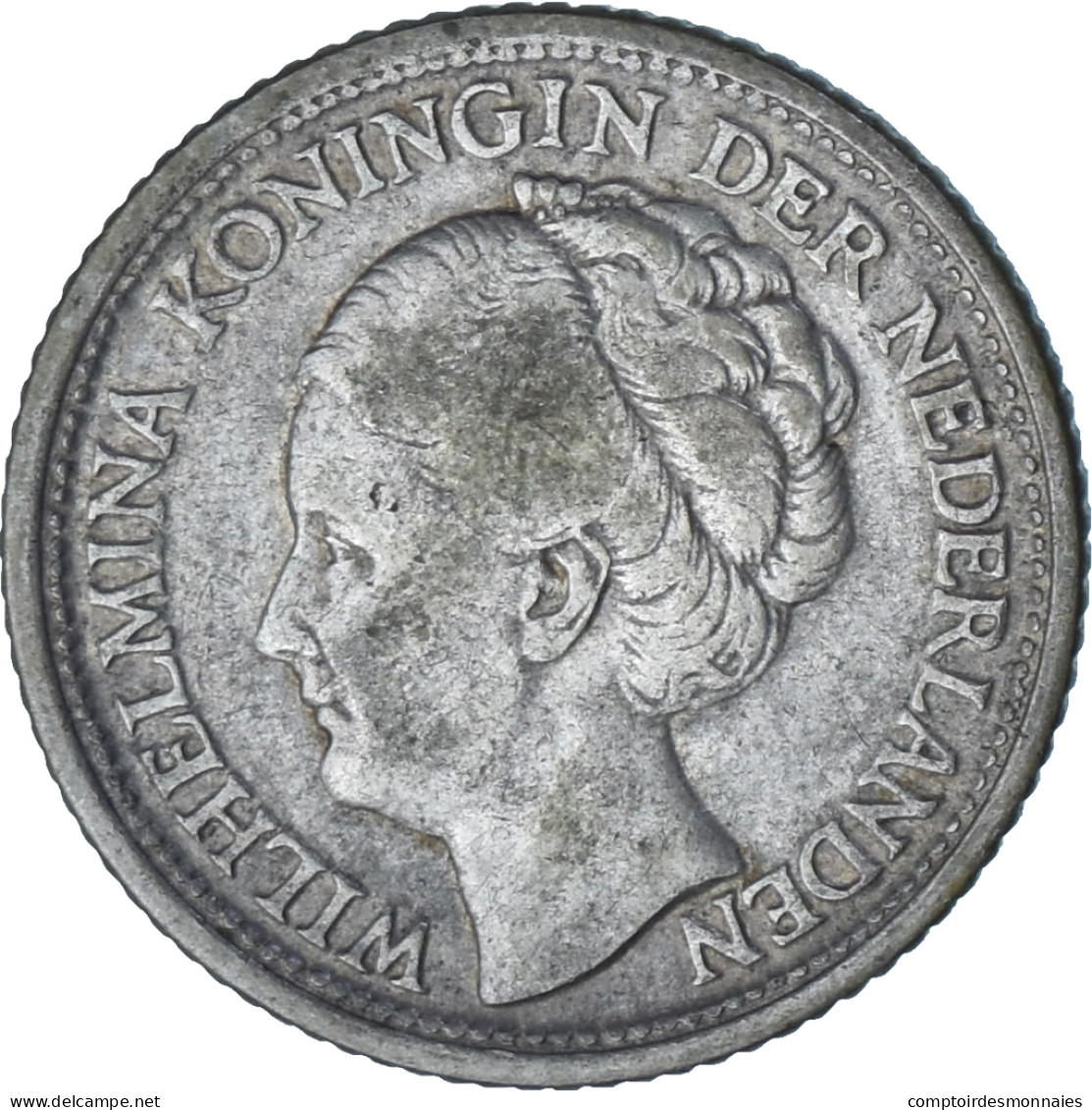 Monnaie, Pays-Bas, Wilhelmina I, 25 Cents, 1944, TTB+, Argent, KM:164 - 25 Cent
