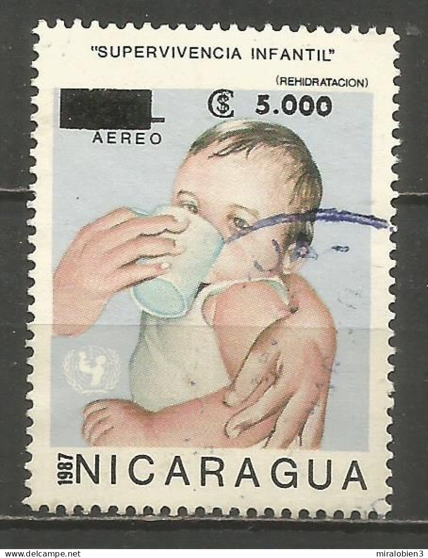 NICARAGUA CORREO AEREO YVERT NUM. 1323 USADO - Nicaragua