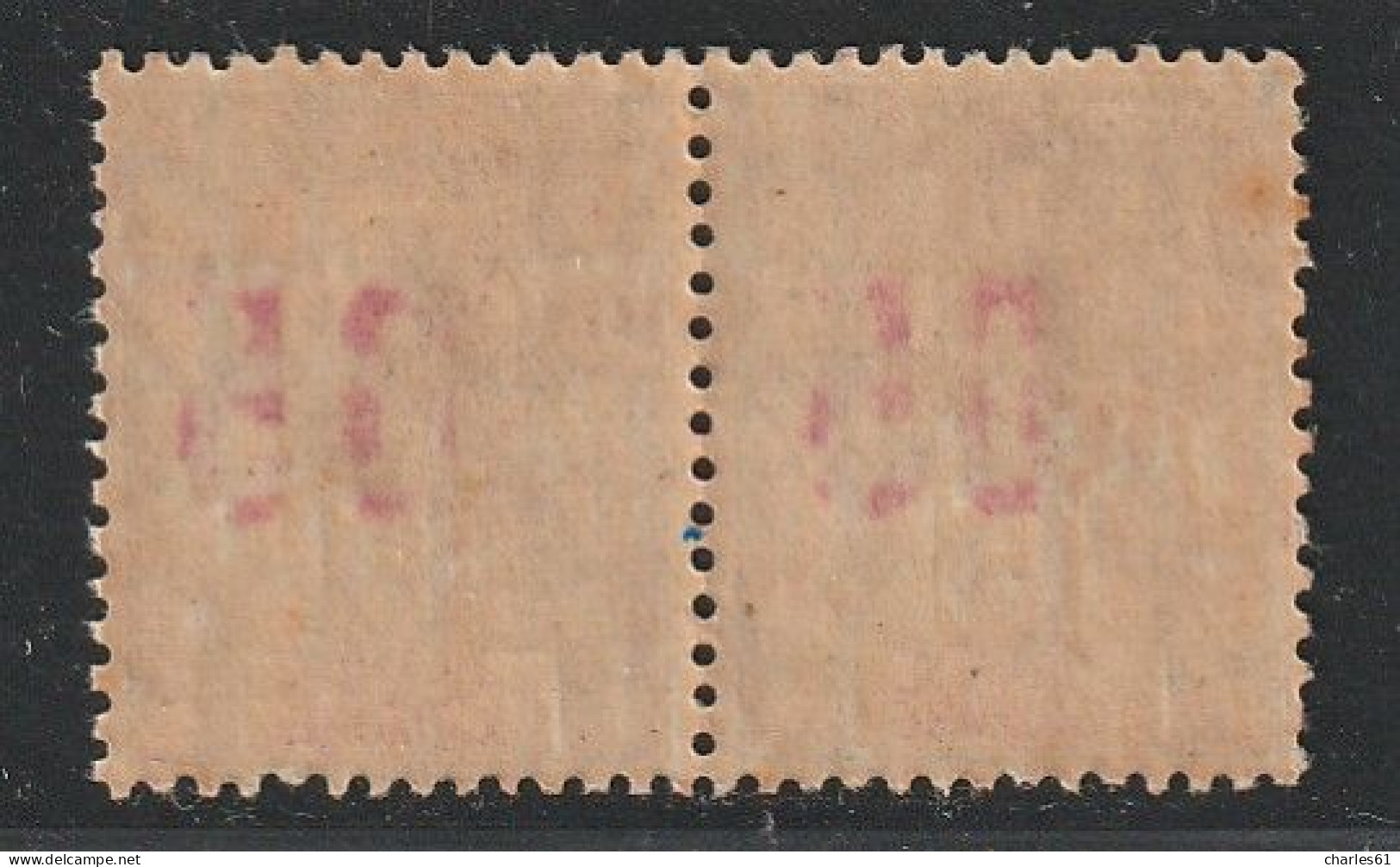 GRANDE COMORE - N°22A * (1912) Surcharge Espacée Tenant à Normal - Used Stamps