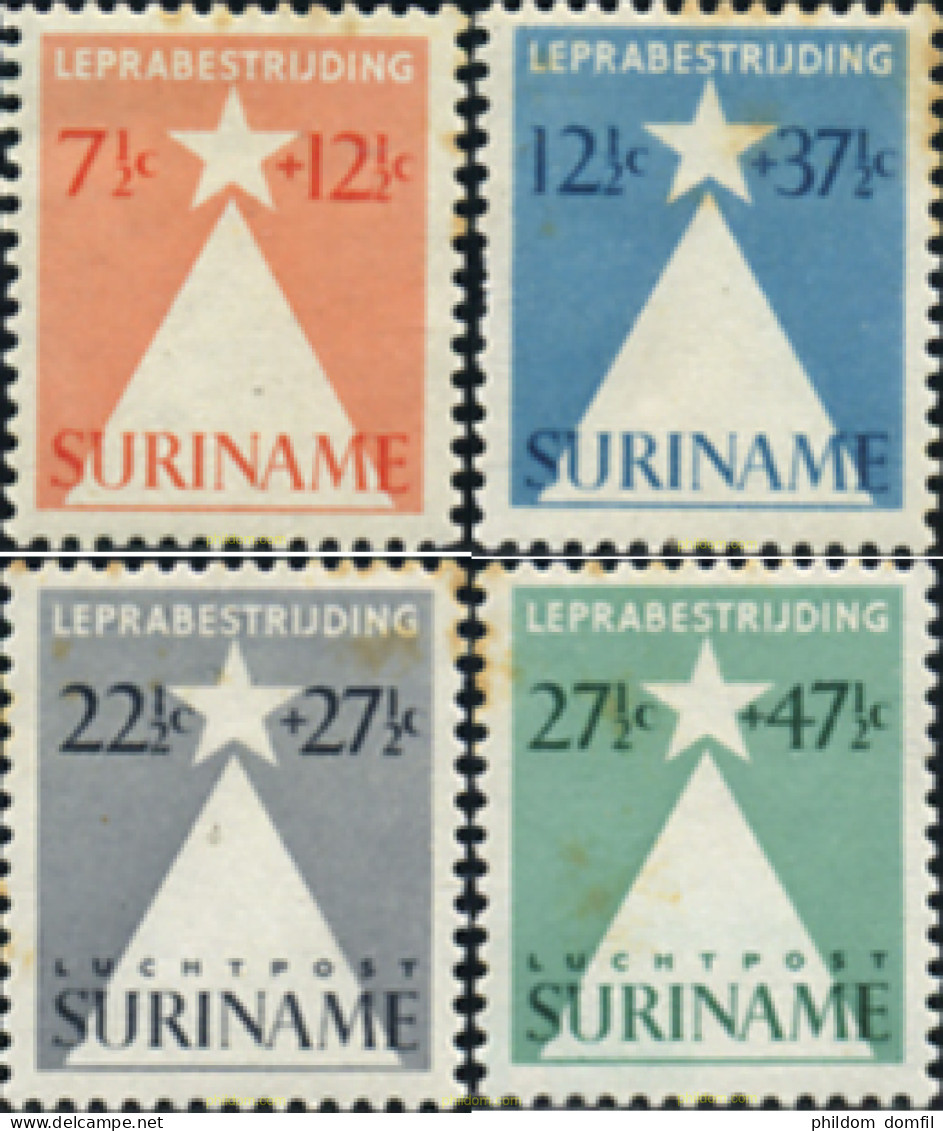 364816 MNH SURINAM 1947 CAMPAÑA CONTRA LA LEPRA - Suriname ... - 1975