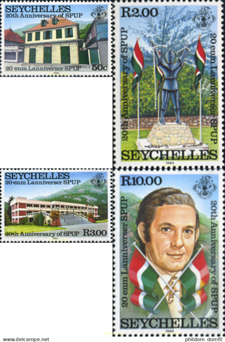 361433 MNH SEYCHELLES 1984 ANIVERSARIO - Seychelles (1976-...)