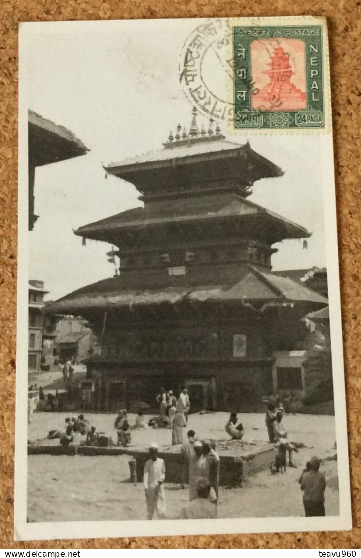 OLD Postcards Postcards > Asia > Nepal JANUAR 1962 PHOTO PC - Népal