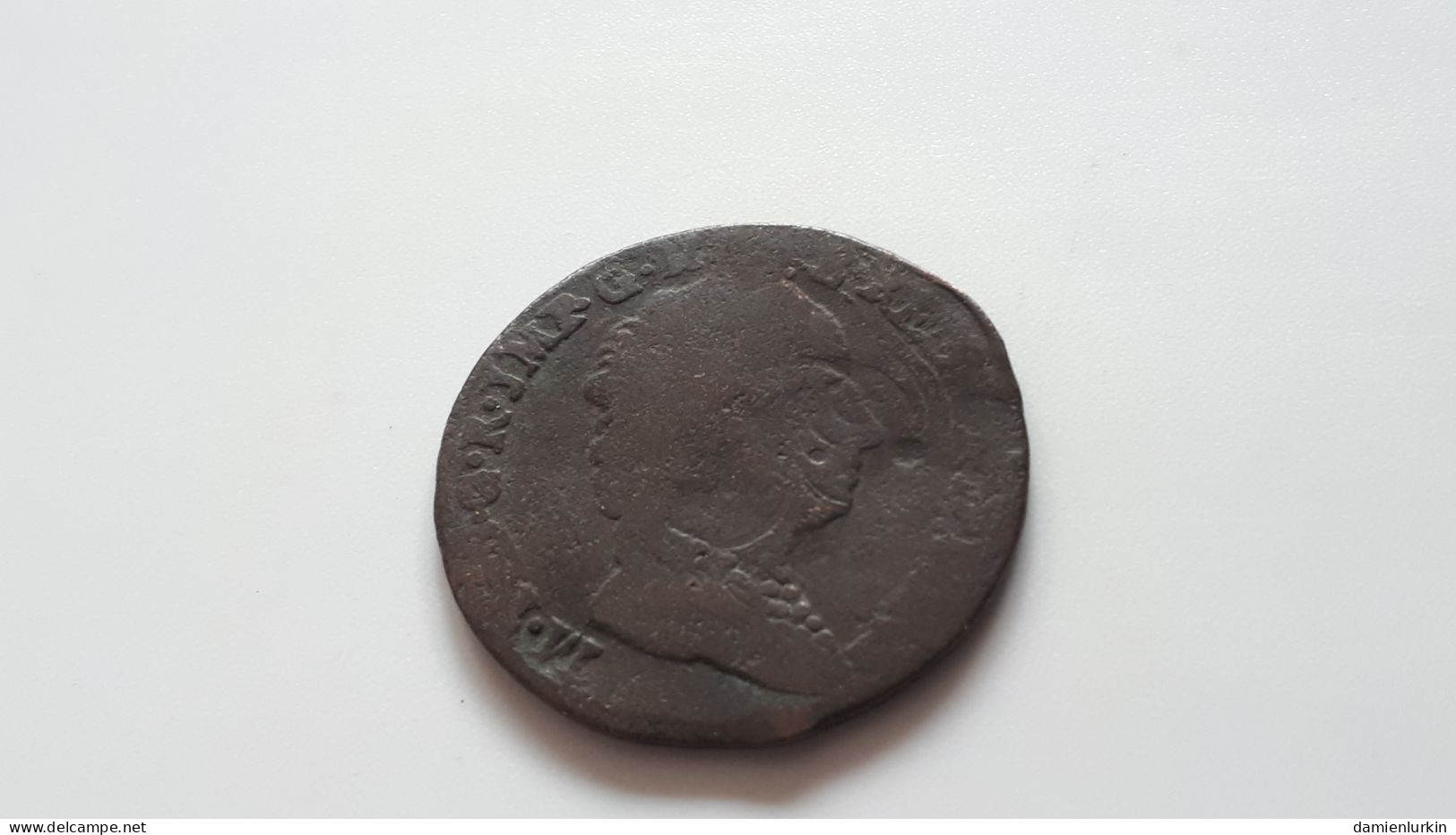 BELGIQUE LIARD "AD USUM BELGII 1750" BRUGES USEE MAIS RARE FRAPPE MEDAILLE !! - 1714-1794 Österreichische Niederlande