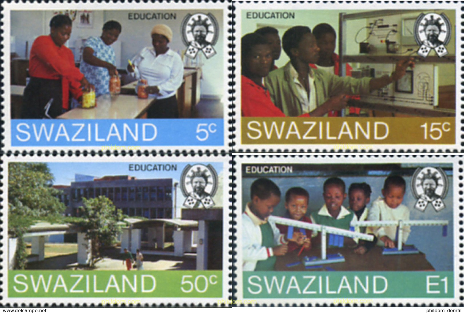 365141 MNH SWAZILANDIA 1984 EDUCACION - Swaziland (1968-...)