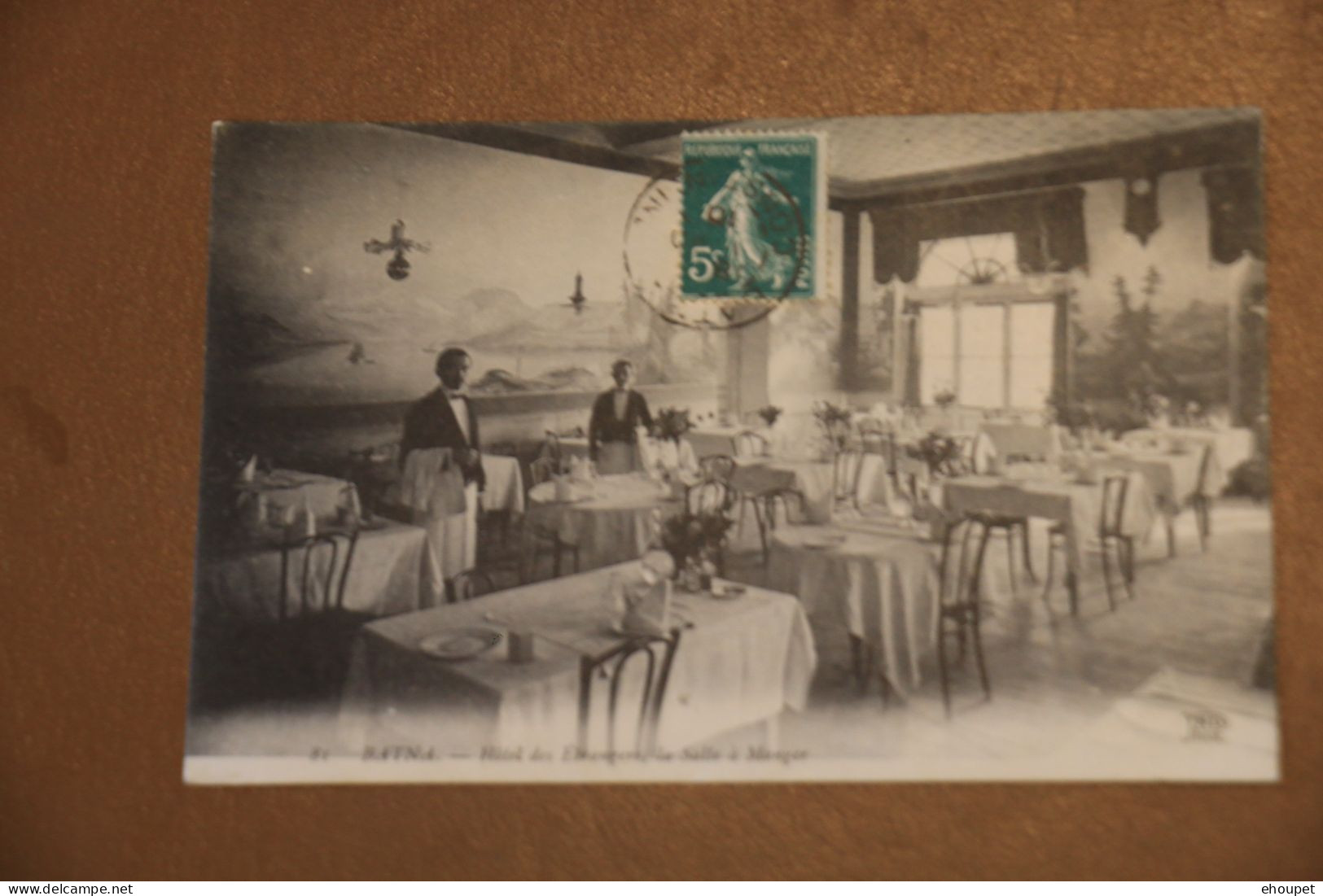 1910 BATNA  HOTEL DES ETRANGERS. LA SALLE A MANGER - Batna