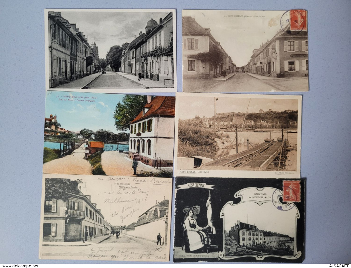 Lot De 13 Cartes De Neuf Brisach , Holzstrasse , Kuferei  Et Divers - Neuf Brisach