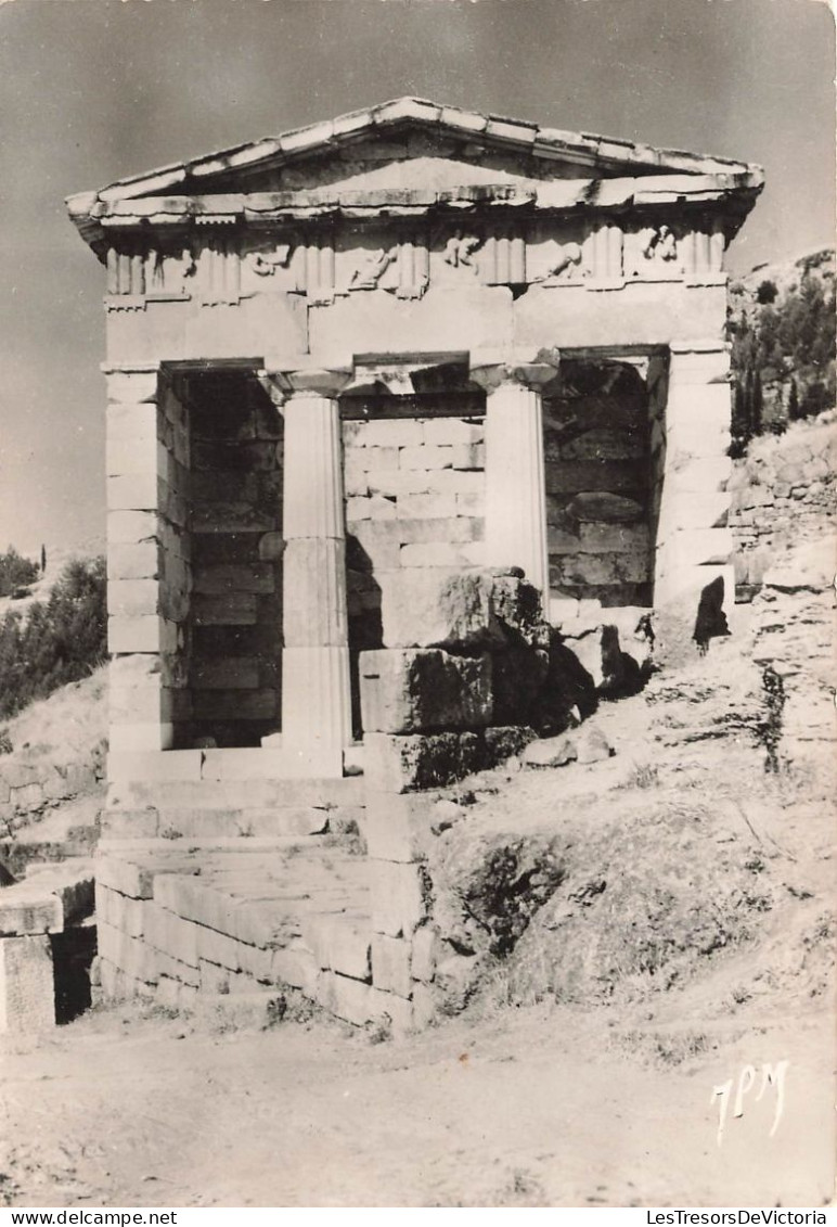 GRÈCE - Delphes - Trésor Des Athéniens - Pape - Carte Postale - Greece