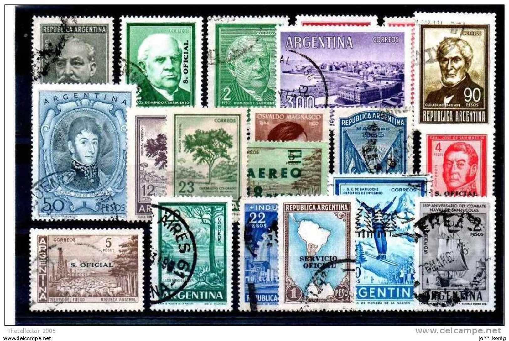 Argentina - Argentine - Argentinien - Lotto Francobolli - Stamps Lot - Beaucoup Timbres - Briefmarken Viel - Lots & Serien