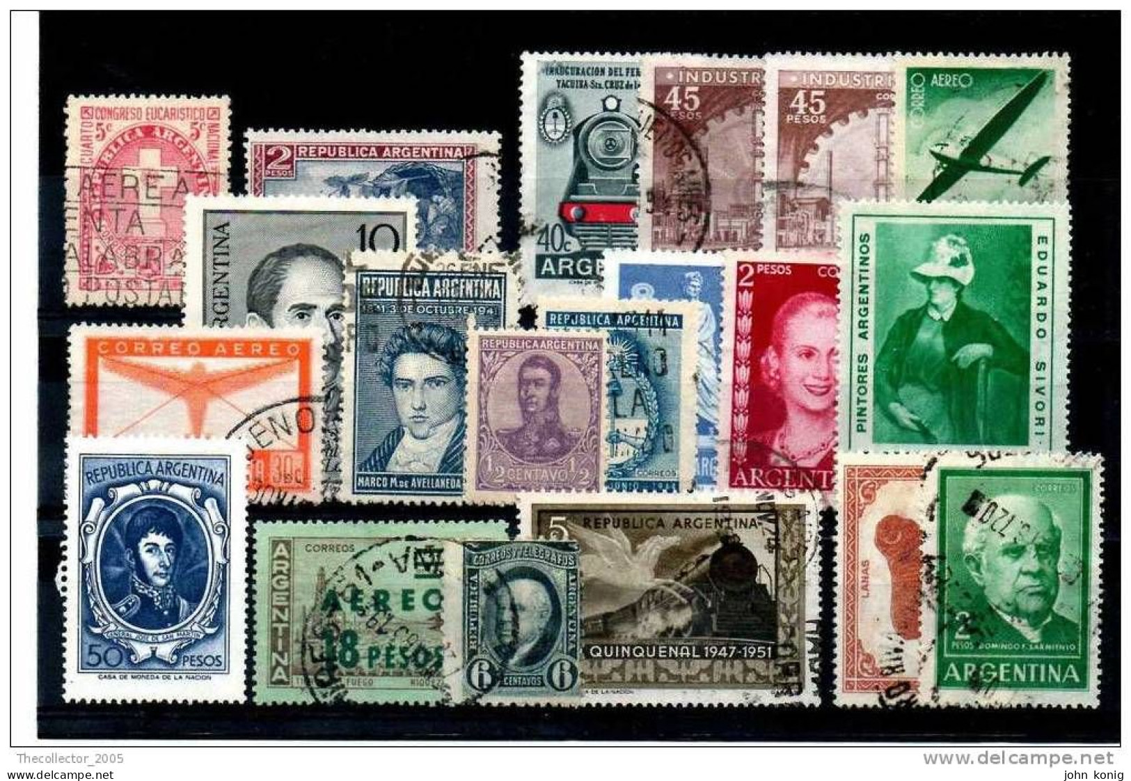 Argentina - Argentine - Argentinien - Lotto Francobolli - Stamps Lot - Beaucoup Timbres - Briefmarken Viel - Collections, Lots & Séries