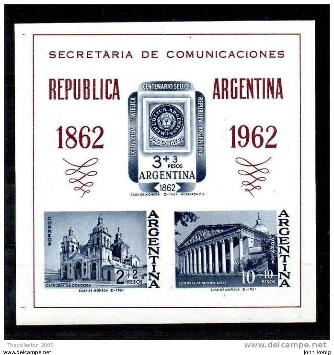 Argentina - Foglietto Nuovo - New-mint Stamps Sheet (Secretaria De Comunicaciones 1964) - Blocks & Sheetlets