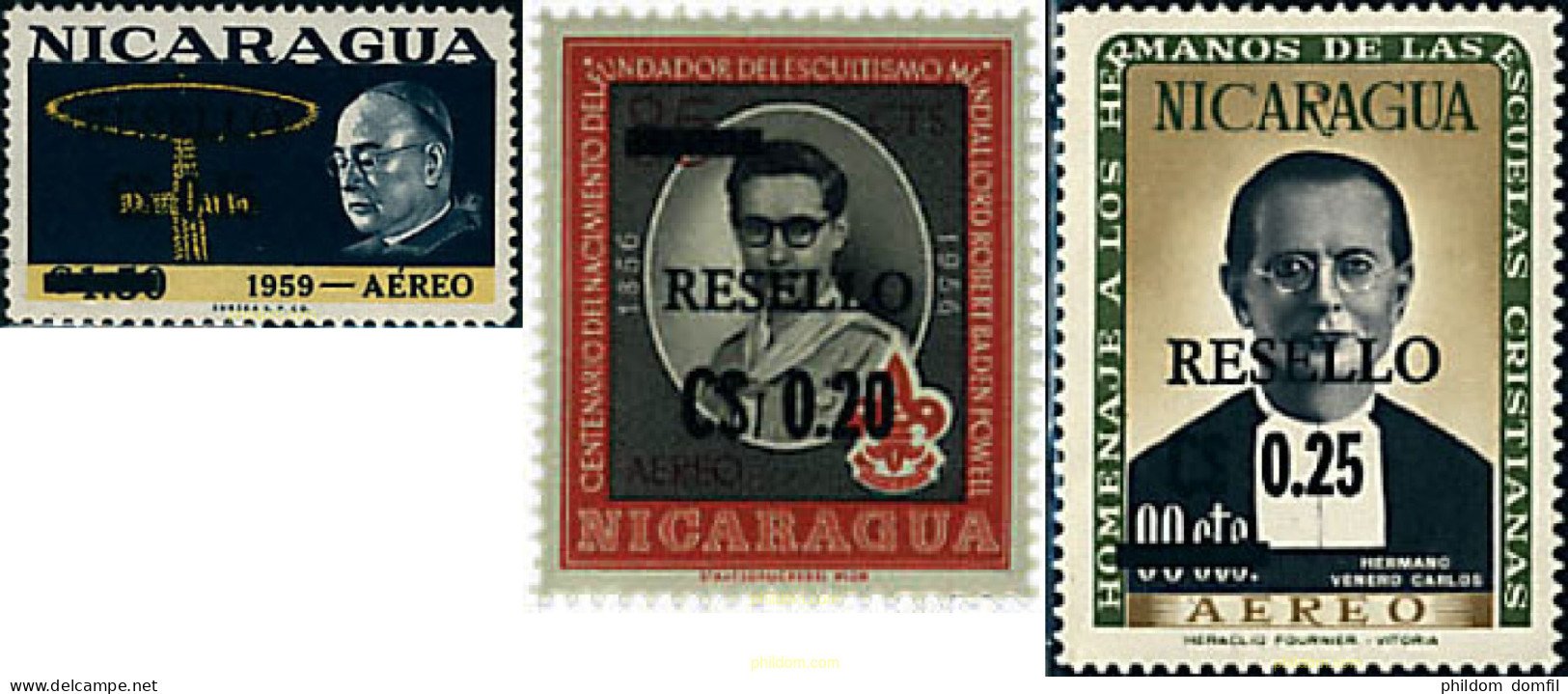 713416 MNH NICARAGUA 1971 SERIE BASICA - Nicaragua