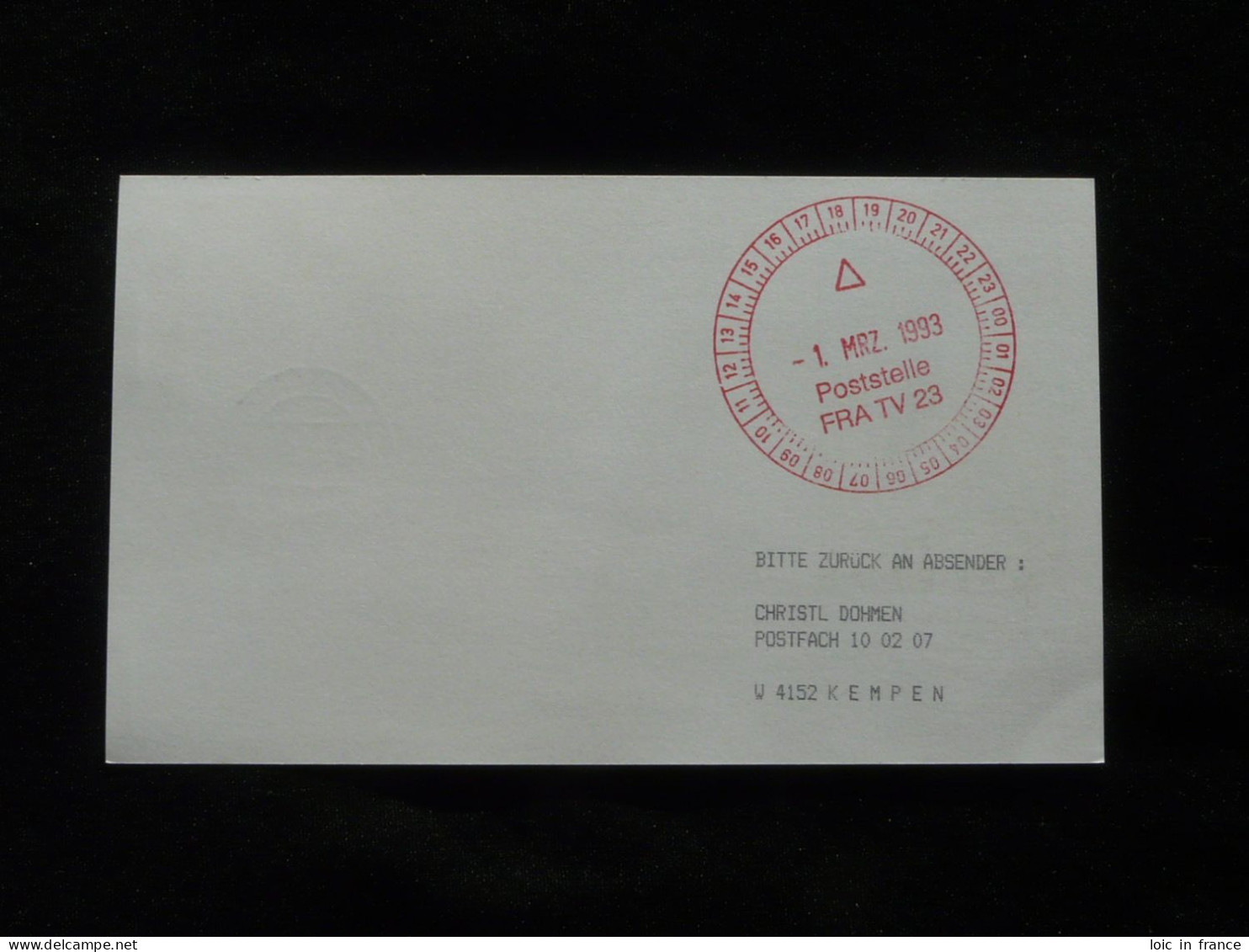 Lettre Premier Vol First Flight Cover Athens Frankfurt Airbus A340 Lufthansa 1993 - Brieven En Documenten