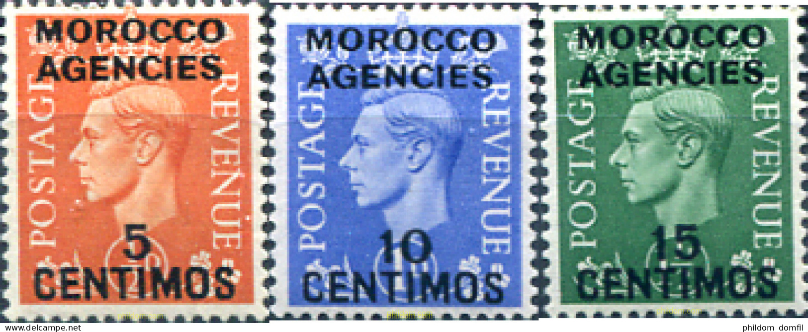 654712 HINGED MARRUECOS Oficina Inglesa 1948 REY - Bureaux Au Maroc / Tanger (...-1958)