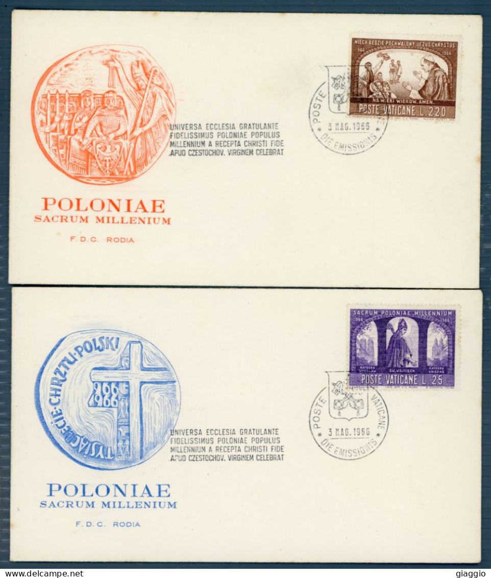 °°° Francobolli N.1785 - Vaticano 2 Buste Varie °°° - Storia Postale