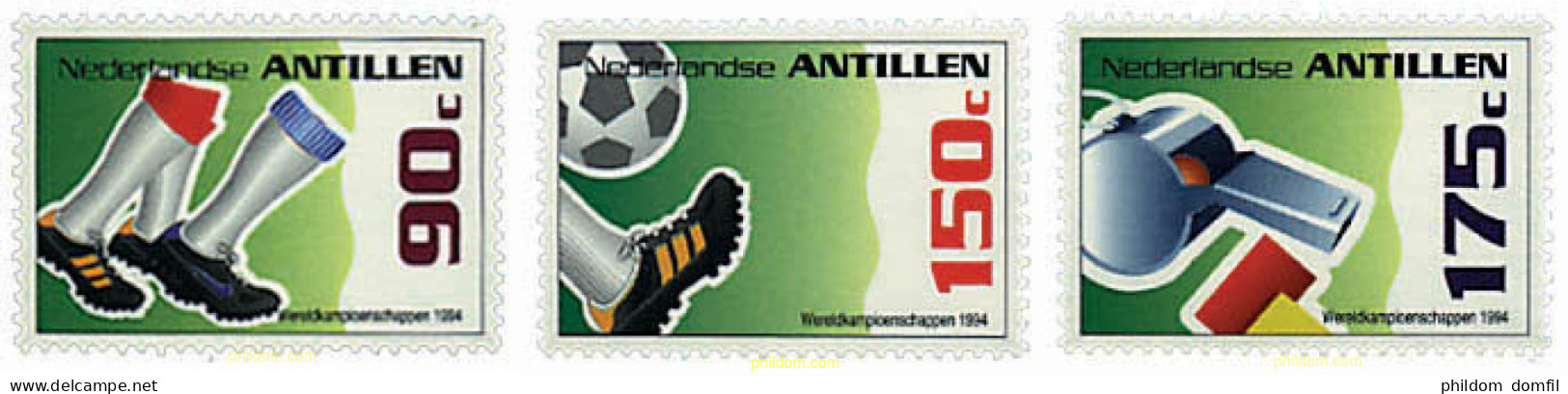 28074 MNH ANTILLAS HOLANDESAS 1994 COPA DEL MUNDO DE FUTBOL. USA-94 - Antilles