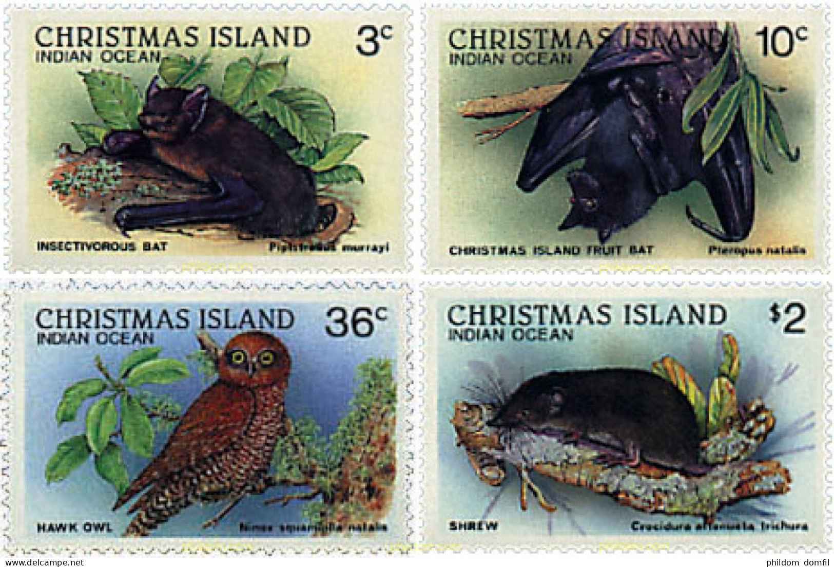 693355 MNH CHRISTMAS 1987 VIDA SALVAJE - Christmas Island