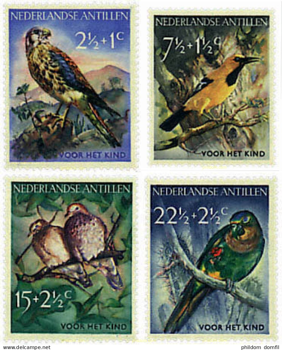 286707 HINGED ANTILLAS HOLANDESAS 1958 PRO INFANCIA - Antilles