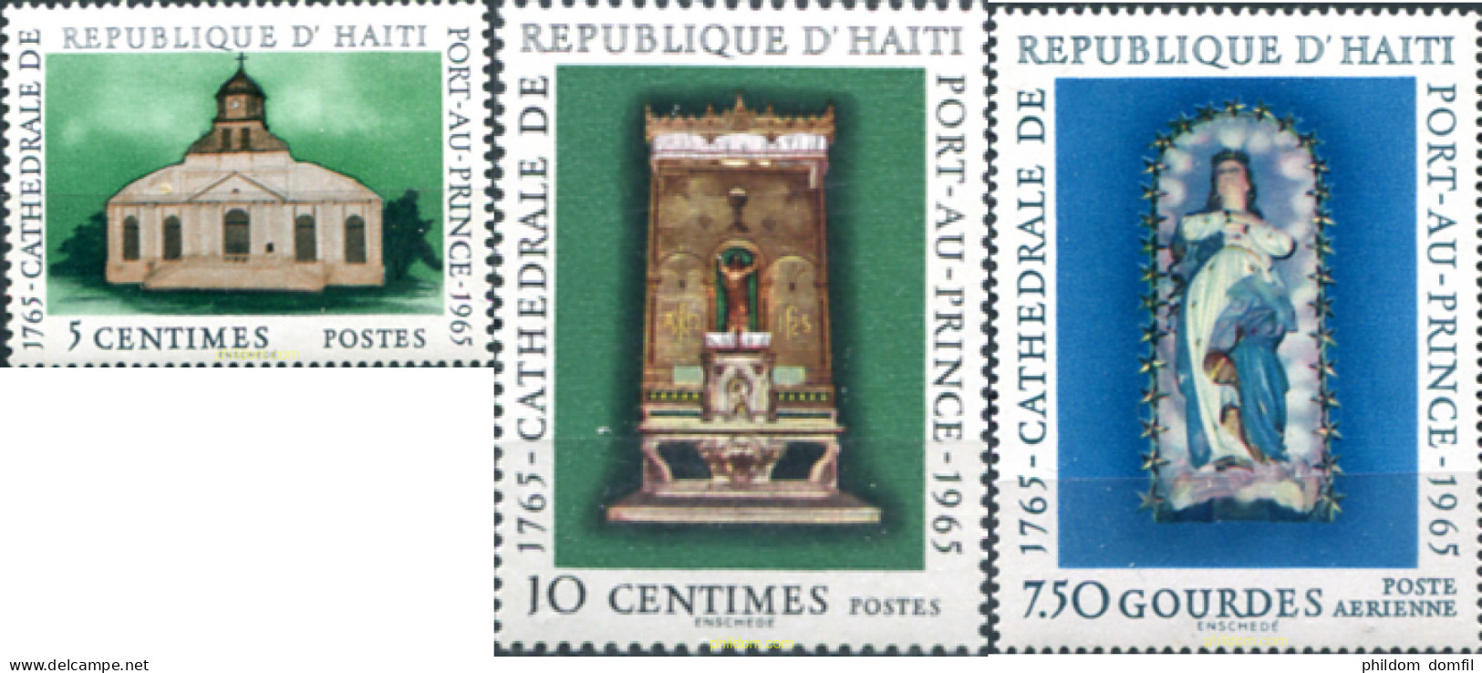 618907 MNH HAITI 1965 CATEDRAL DE PUERTO PRINCIPE - Haïti
