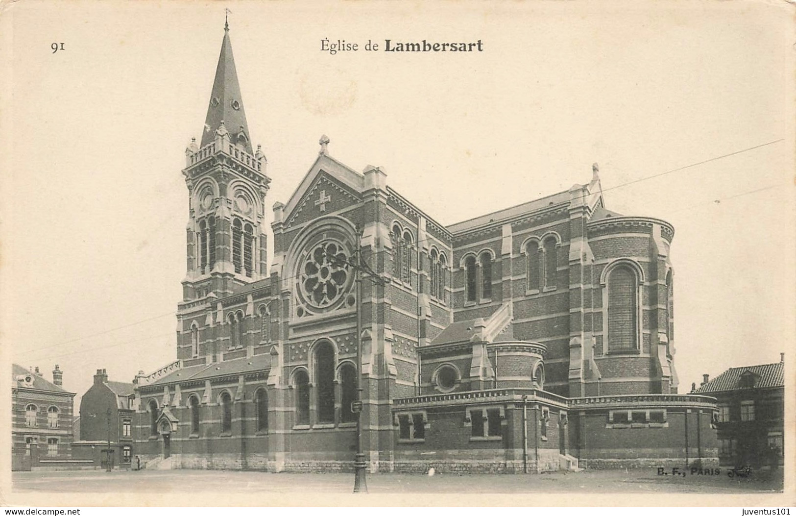 CPA Eglise De Lambersart-91     L2506 - Lambersart