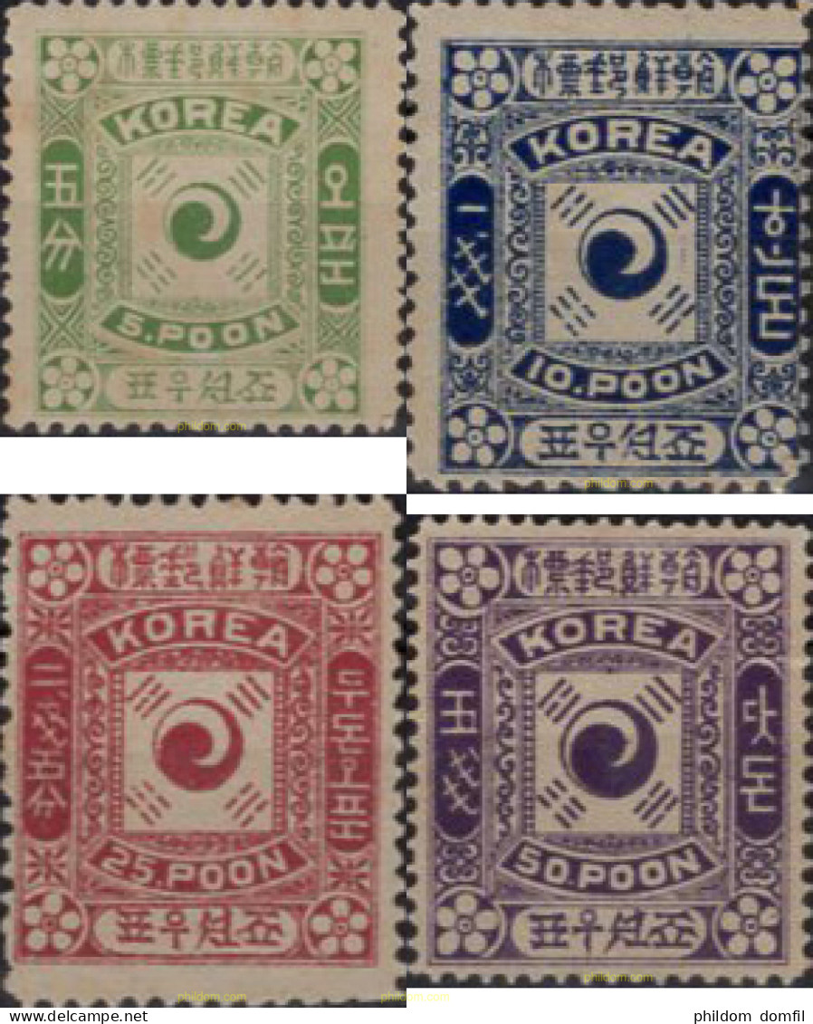 632066 MNH COREA 1895 BASICA - Korea (...-1945)