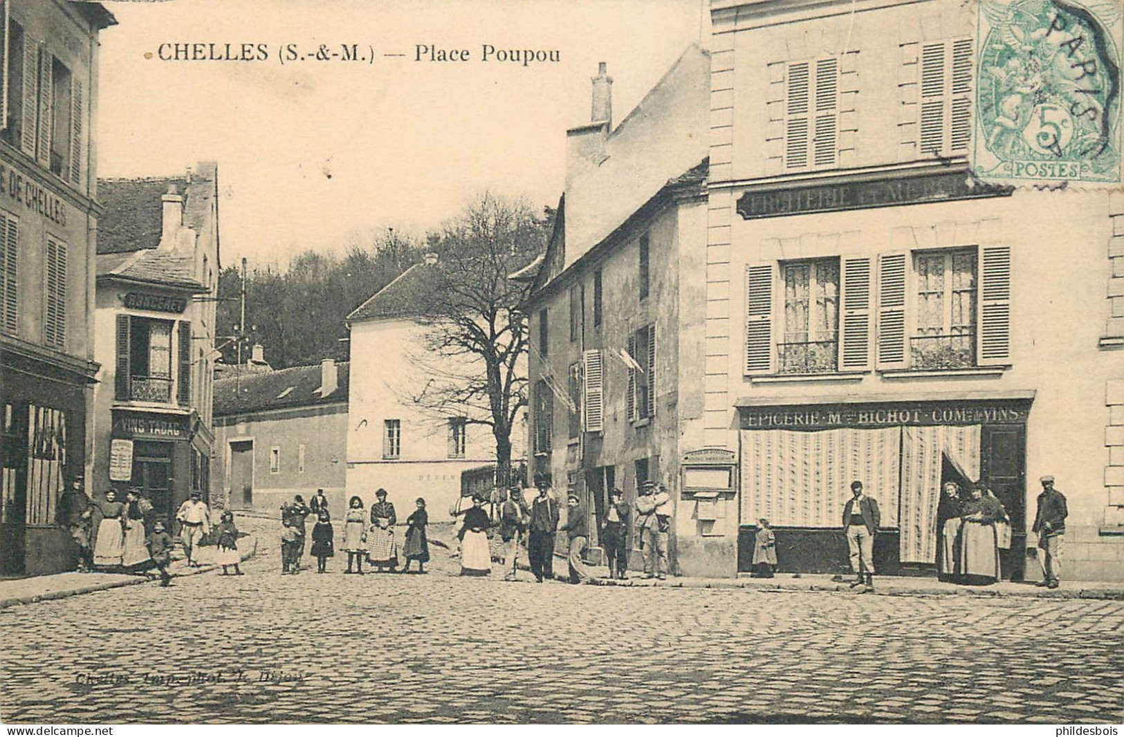 SEINE ET MARNE  CHELLES  Place Poupou - Chelles